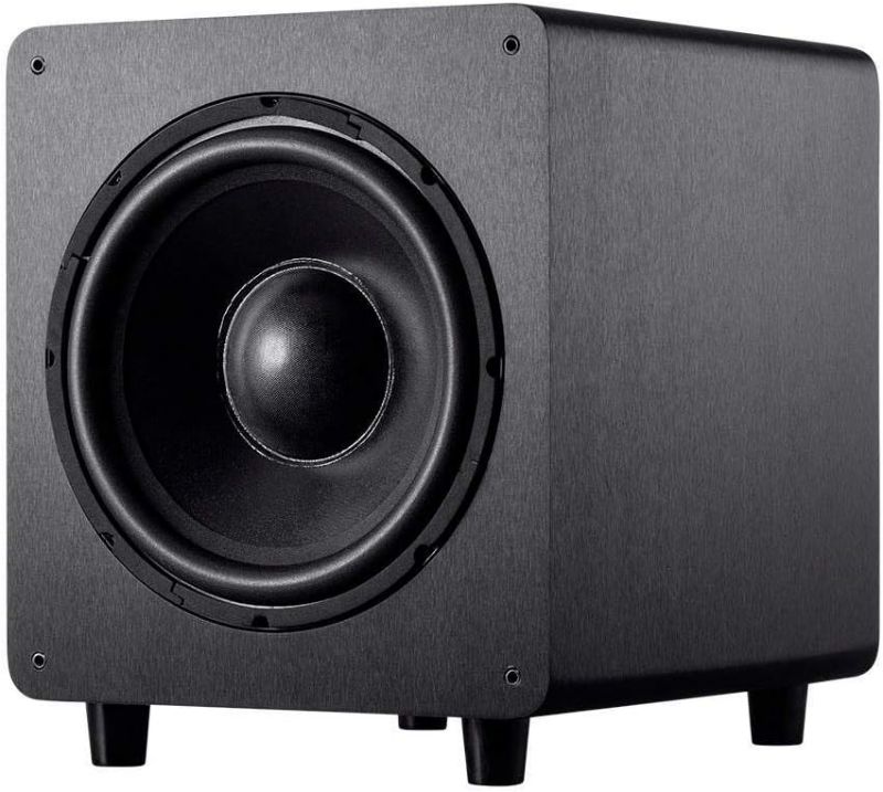 Photo 1 of Monoprice SW-15 600 Watt RMS (800 Watt Peak) Powered Subwoofer - 15-Inch, Ported Design, Variable Phase Control, Variable Low Pass Filter, for Home Theater