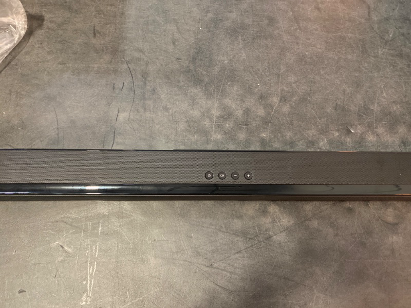 Photo 1 of Monoprice SB-200 Premium Slim Soundbar with HDMI ARC, Bluetooth, Optical, and Coax Inputs
