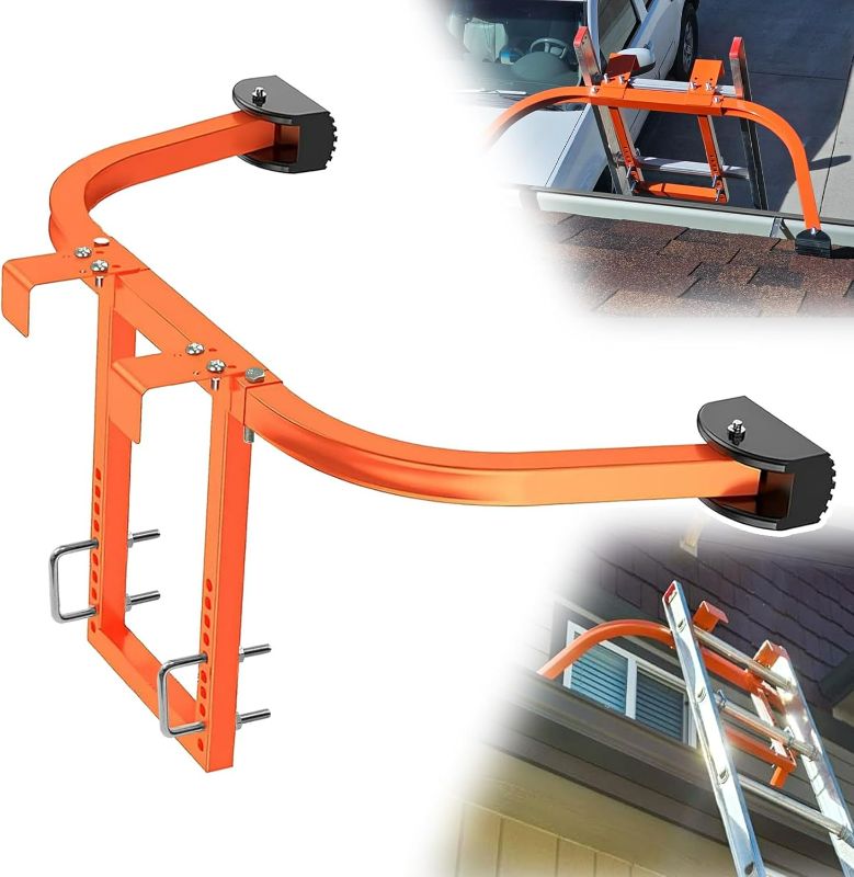 Photo 1 of Ladder Stabilizer Accessory for Roof Gutter, roof Ladder stabilizer Easily attaches with U Bolt, Wing Span Wall Ladder Standoff, Stabilized Support, Sturdy and Durable, 375 lbs Weight Rating