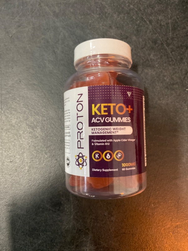 Photo 2 of Proton Keto ACV Gummies - Proton Keto ACV Gummies Advanced Weight Management - Protein Keto Gummies (60 Gummies - 1 Month Supply)