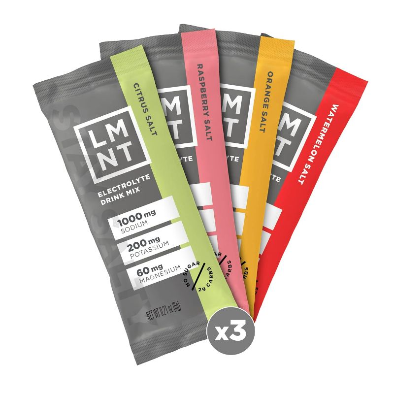 Photo 1 of LMNT Zero Sugar Electrolytes - Variety Pack | Drink Mix | 12 Count