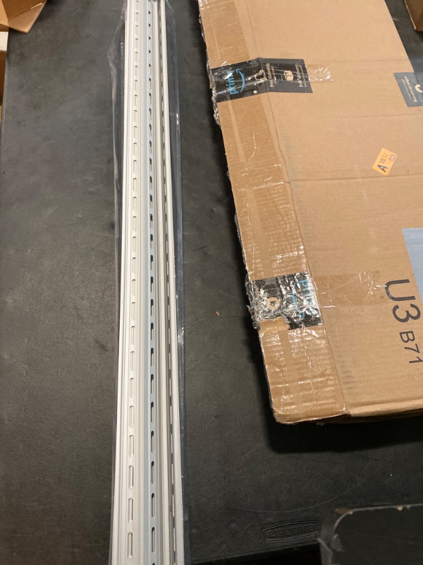 Photo 2 of VAMRONE 10 Pieces 1 Meter Aluminum DIN Rail, Top Hat Slotted DIN Rails with RoHS for Professionals and DIY Cut Length | Hardware Components Mounting - 1 Meter Long, 35mm Wide, 7.5mm High