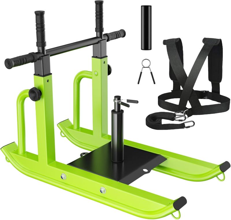 Photo 1 of Weight Sled Adjustable Height - Weight Training Pull Sled Gym Equipment for Fitness Strength & Speed Training