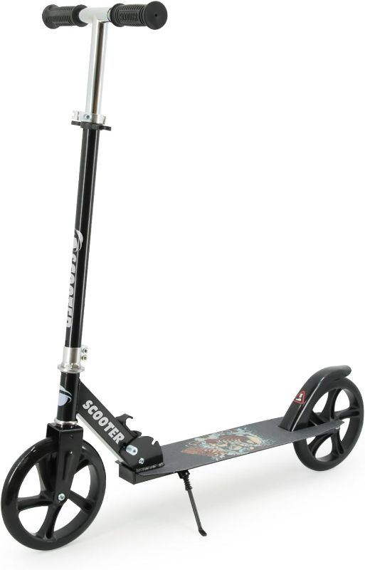 Photo 1 of Kick Scooter for Kids Ages 6+, Teens & Adults, Lightweight, Big Sturdy Urethane Wheels. Adjustable Handlebar, Foldable Scooter for Indoor & Outdoor, Great Gift & Toy