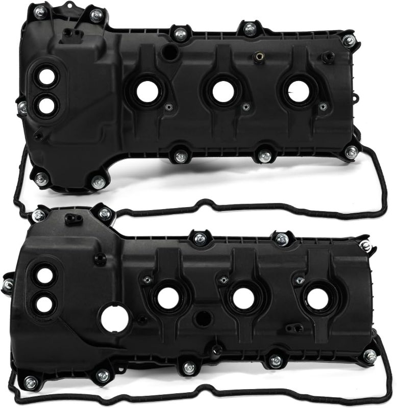 Photo 1 of Engine Valve Cover Compatible with 2011-2019 Ford Explorer,2011 2012 F-150,2011 Edge Mustang Taurus Lincoln MKX 3.5L 3.7L V6,Replacement# BR3Z6582G BR3Z6582R Left & Right Engine Valve Cover