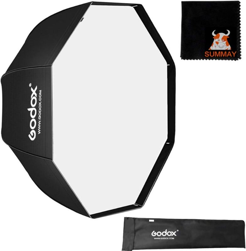 Photo 1 of GODOX 32"/ 80cm Umbrella Octagon Portable Softbox Reflector for Studio Photography Speedlite Flash (80cm Octagon Softbox)