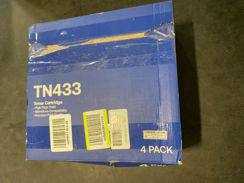 Photo 3 of 3 Pack TN433 TN-433 Toner Cartridge Replacement for Brother TN 433 TN-431 for Brother HL-L8260CDW HL-L8360CDW MFC-L8610CDW MFC-L8900CDW HL-L9310CDW Printer