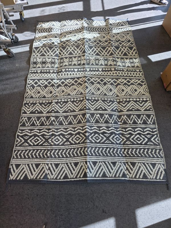 Photo 2 of 95"x58"  Weather Resistant Outdoor Rug 