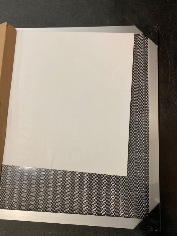 Photo 2 of 16x20x1 Electrostatic Air Filter, Washable & Reusable Aluminum AC/HVAC Furnace Filter, MERV 8, Permanent Air Filter,Breathe Fresher,Home And Office(Actual Size:19.75"x15.5"x0.86")