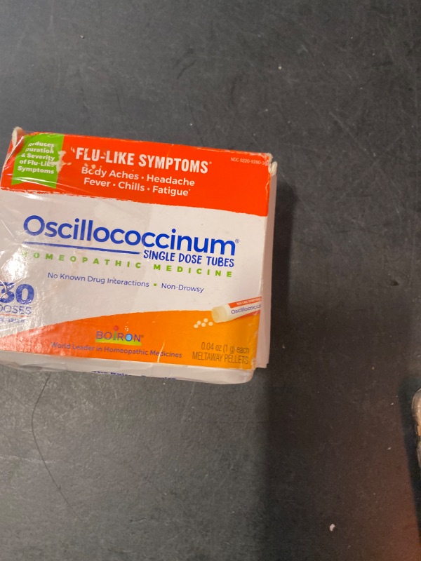 Photo 3 of Boiron Oscillococcinum For Relief From Flu-Like Symptoms Of Body Aches, Headache, Fever, Chills, And Fatigue - 30 Count