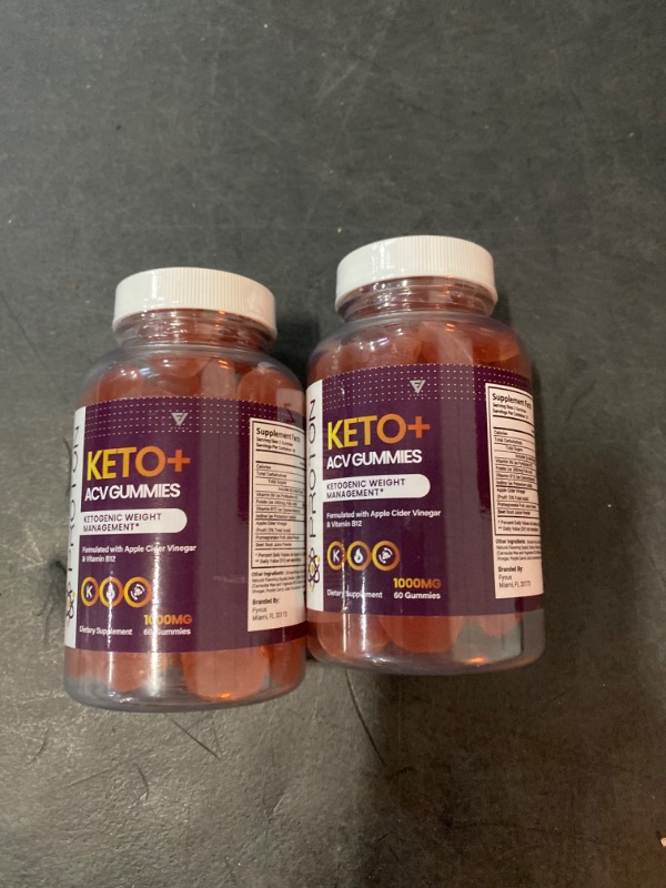 Photo 2 of (2 Pack) Proton Protein Keto ACV Gummies Advanced Formula 1000MG Proton Keto Gummies Apple Cider Vinegar Boost Formulated with Pomegranate Beet Juice Powder B12 Vegan Non GMO 120 Gummys