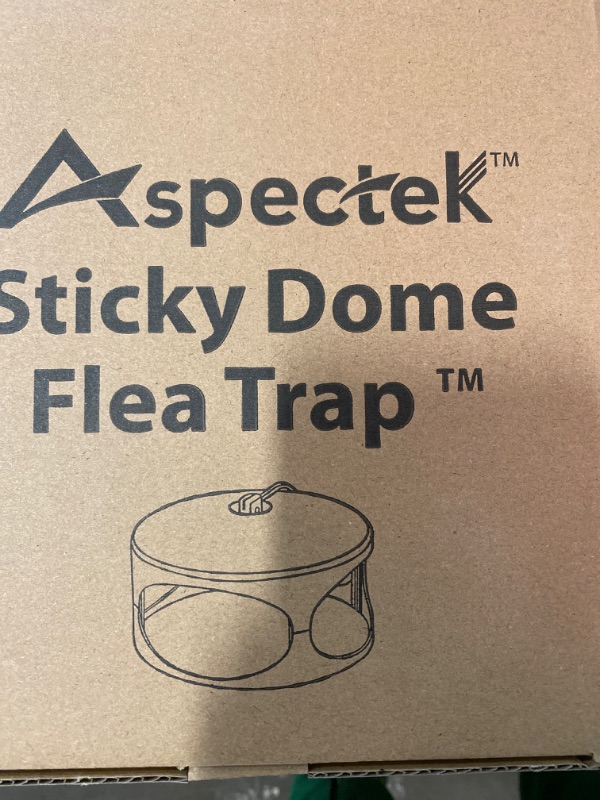 Photo 3 of Aspectek Sticky Dome Flea Trap with 2 Sticky Discs. Odorless Insect Traps, Effective for Indoor Use - 2 Pack