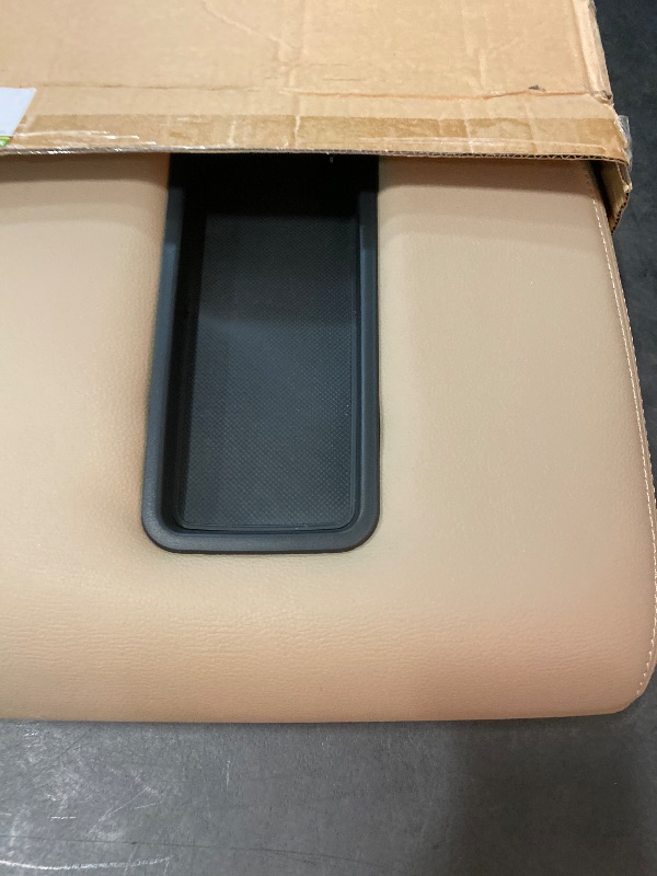 Photo 2 of Floor Center Console Armrest Lid Assembly Beige Compatible with 2007-2014 Chevrolet Chevy Avalanche Silverado Suburban Tahoe GMC Sierra Yukon XL Replaces 15217111