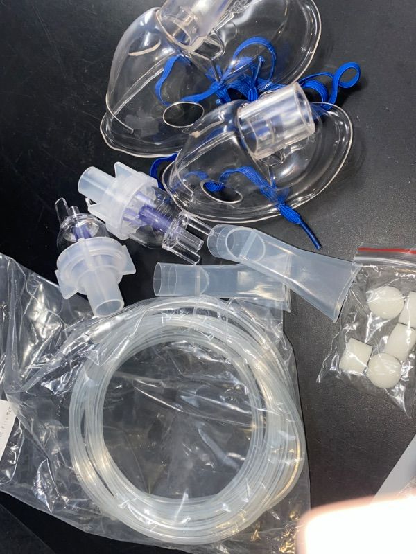 Photo 2 of ResOne 3pk Nebulizer Replacement Accessories w/Cup, Kids (Pediatric) Mask, 7' Tubing, Connector *nEW**