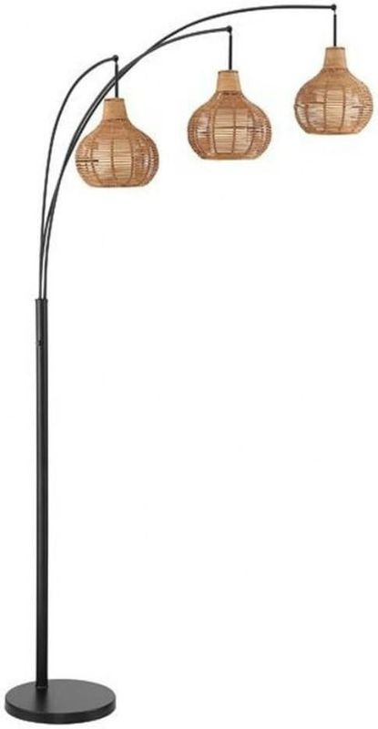 Photo 1 of Lite Source Paige - 3 Light Arc Floor Lamp-90.5 Inches Tall and 62 Inches Wide