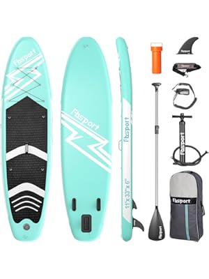 Photo 1 of FBSPORT 11' Premium Stand Up Paddle Board, Yoga Board with Durable SUP Accessories & Carry Bag | Wide Stance, Surf Control, Non-Slip Deck, Leash, Paddle and Pump for Youth & Adult