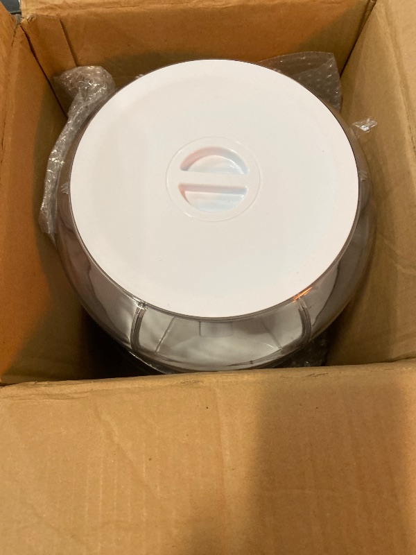 Photo 1 of Grain Dispenser, 360° Rotating Storage Container, 6 Grid Food Dispenser with Storage Sealed Lid, Rice Dispenser for Grains, Beans, Rice, Peanut, Barley