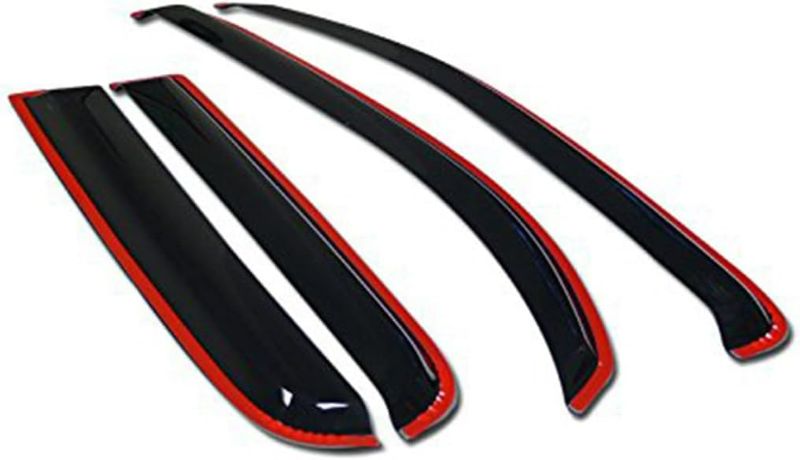 Photo 1 of in-Channel Sun/RAIN Guard Smoke Deflector Window Visors 06+ for Chevy HHR