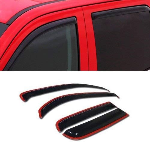 Photo 2 of in-Channel Sun/RAIN Guard Smoke Deflector Window Visors 06+ for Chevy HHR