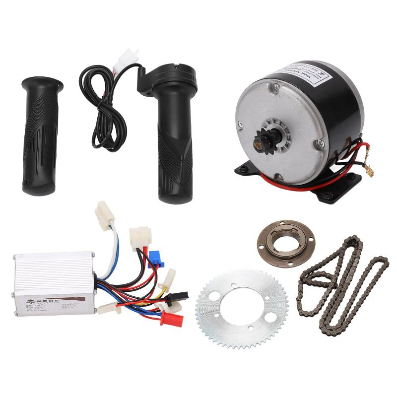 Photo 1 of Electric HUB Motor Controller, Electric Motor Speed Controller and Throttle Twist, Brushless Motor Controller Twist Throttle Set for Electric Retrofit