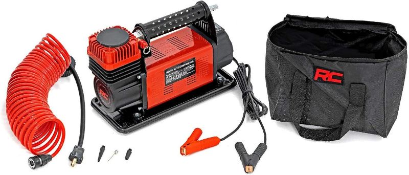 Photo 1 of Rough Country Air Compressor w/Carrying Case | 12 Volt | 150PSI | 5.65 CFM - RS200