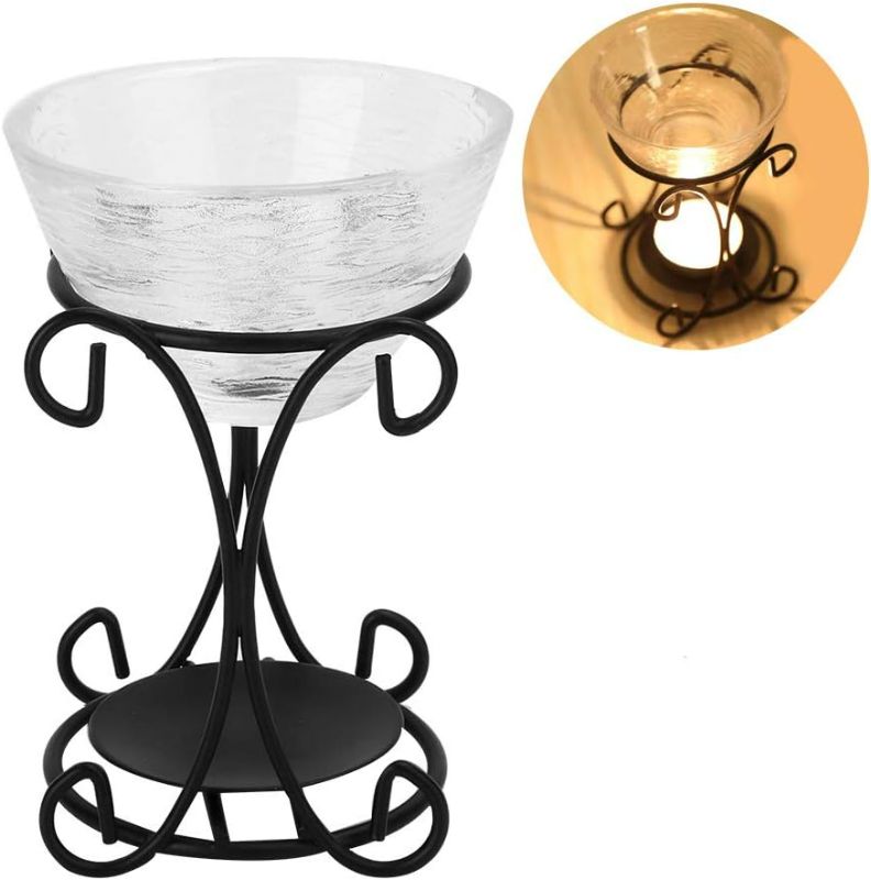 Photo 1 of ZJchao Candle Holder Oil, Furnace Incense Furnace Indoor Essential Oil Aromatherapy Candle Burning Furnace for Home Bedroom Spa Yoga Decor Ideal Gift