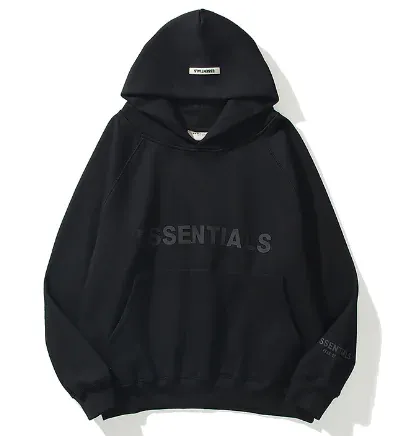 Photo 1 of Unisex Essentials Hoodie - black (L)