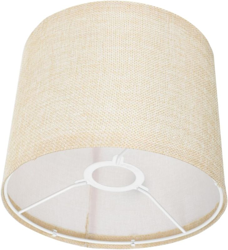 Photo 1 of 1pc Lampshade Chandelier Shades Bedroom Decor Lamps Shade Replacement Chandelier Light Shades Drum Light Shades Fabric Lamp Shades Drum Lamp Shade Wall Wrought Iron Floor Lamp E27