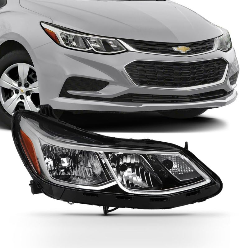 Photo 1 of AKKON - For 2016-2019 Chevy Cruze Halogen Model Headlight Passenger Right Side Single