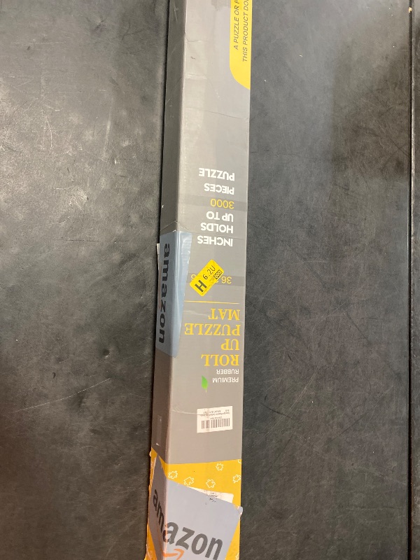 Photo 3 of Lwoeo Jigsaw Puzzle Mat Roll Up, No Creases 49.2” x 35” Rubber Saver Pad Up to 3000 Pieces, Black Large Puzzel Matte Rollup with 6 Sorting Trays & 1 Storage Bag. Ideal for Holiday and Birthday