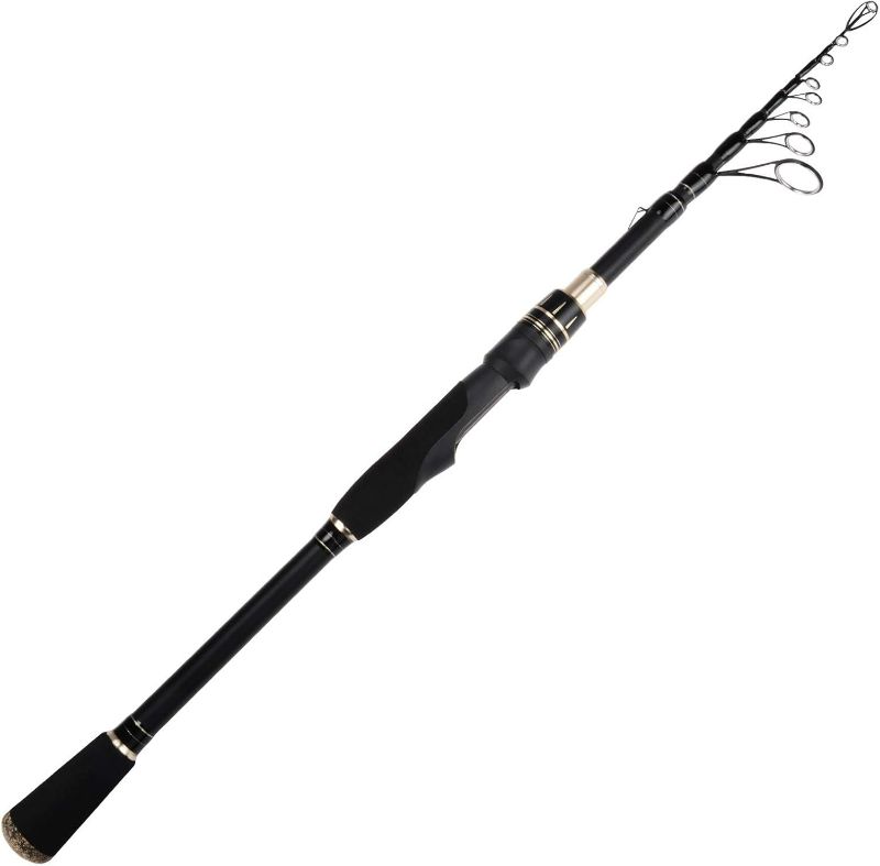 Photo 1 of KastKing Blackhawk II Telescopic Fishing Rods, Inshore Spinning 8ft -Mod Fast-H Power