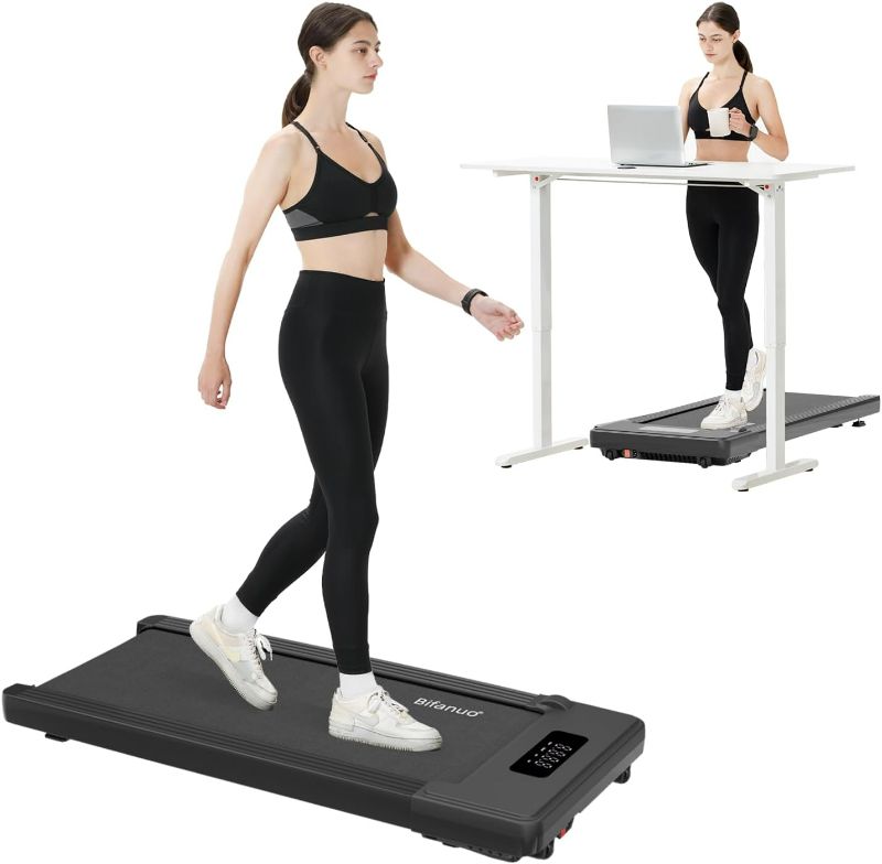 Photo 1 of Walking Pad - Under Desk Treadmill, Treadmills for Home/Office, Portable Treadmill, Walking Pad Treadmill Under Desk with Remote Control LED Display- Ideal for Fitness Enthusiasts