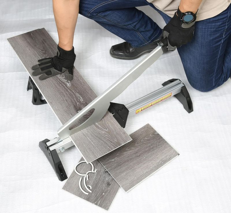 Photo 1 of Laminate Floor Cutter for VCT, LVT, SPC, PVC, WPC, Rubber Floor and Rigid Core Vinyl Plank, Laminate Flooring Cutter, Vinyl Floor Cutter, for 8" Width and 10mm Thickness