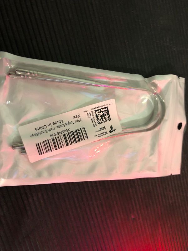 Photo 1 of 2 Pcs--k Tongue Scraper,Stainless Steel Tongue Cleaners,Tongue Scraper for Adults, Reduce Bad Breath and Fresh Breath(Silver)  