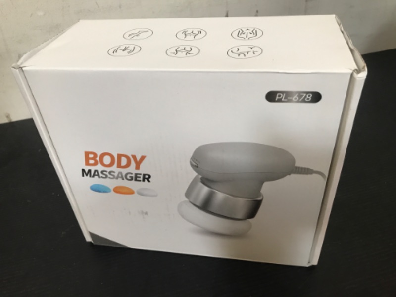 Photo 2 of Cellulite Massager Body Sculpting Machine – Body Sculpting Massager with 6 Washable Pads, Adjustable Speeds – Electric Handheld Massager for Belly, Waist, Legs, Arms, Butt 6 Count (Pack of 1)