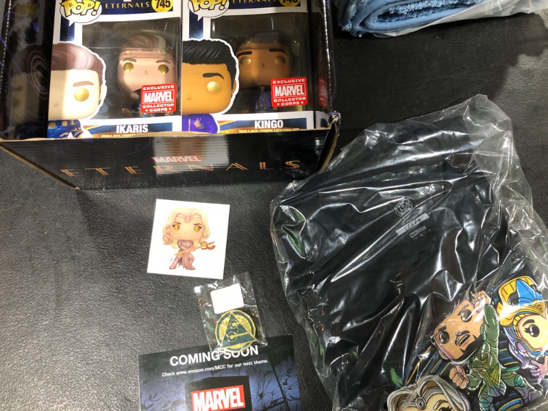 Photo 2 of Funko POP! Marvel Collector Corps Eternals Disney+ Mystery Box Size large