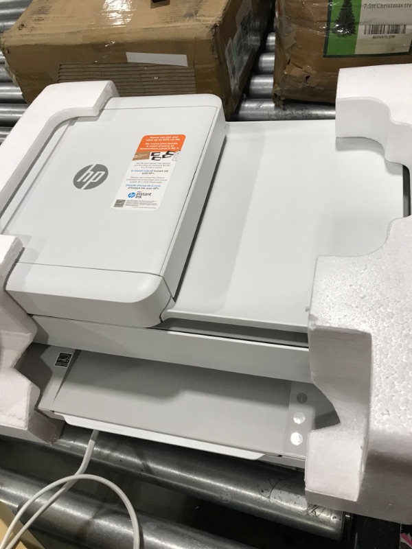 Photo 1 of HP Smart Tank 5000 Wireless All-in-One Ink Tank Printer mobile print, scan, copy, white, 17.11 x 14.23 x 6.19