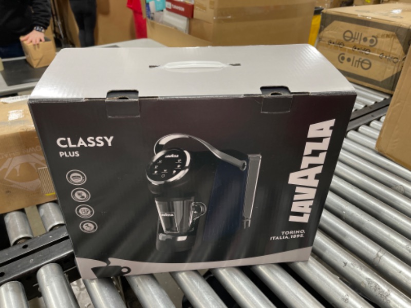 Photo 1 of Lavazza Expert Coffee Classy Plus Single Serve ALL-IN-ONE Espresso & Coffee Brewer Machine - LB 400 - (Includes Built-in Milk Vessel/Frother)