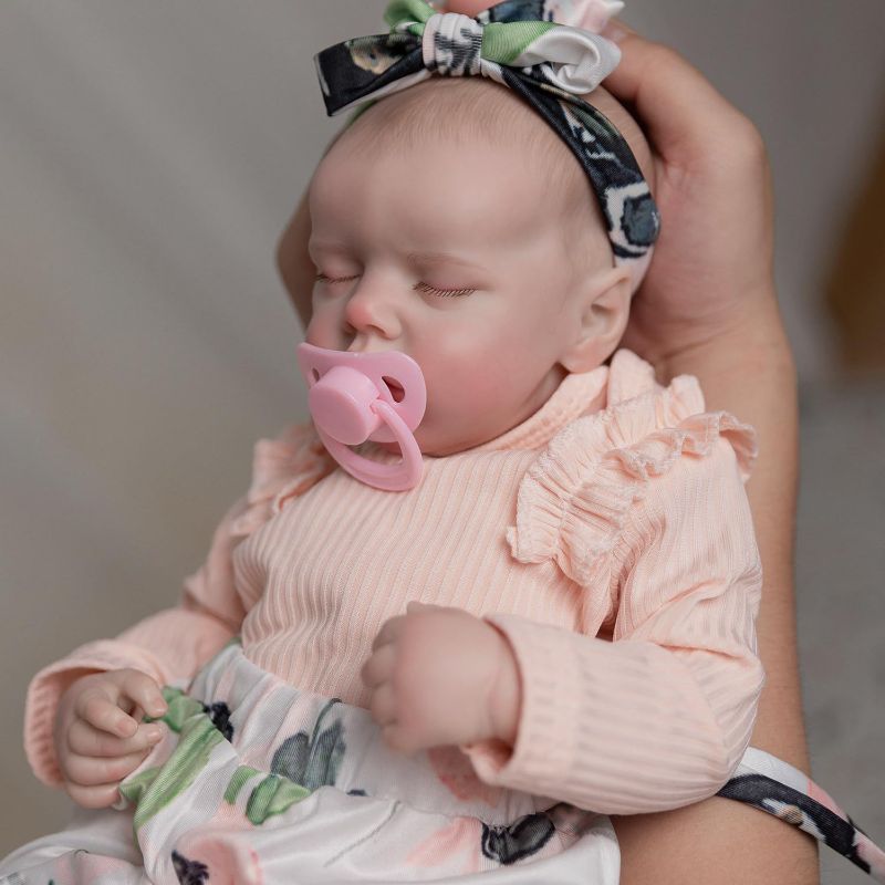 Photo 1 of  Reborn Baby Dolls,16 Inch Lifelike Realistic Newborn Doll?Soft Cloth Body Baby Dolls, The Best Christmas/Birthday's Gift for Kids Age 3+ (Cloth Body)
