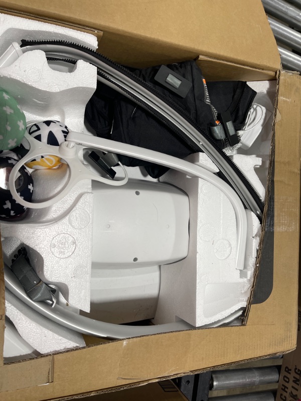Photo 1 of 4moms MamaRoo Multi-Motion Baby Swing, Bluetooth Enabled with 5 Unique Motions, Black