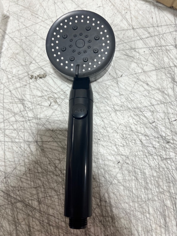 Photo 2 of All black shower head replacement