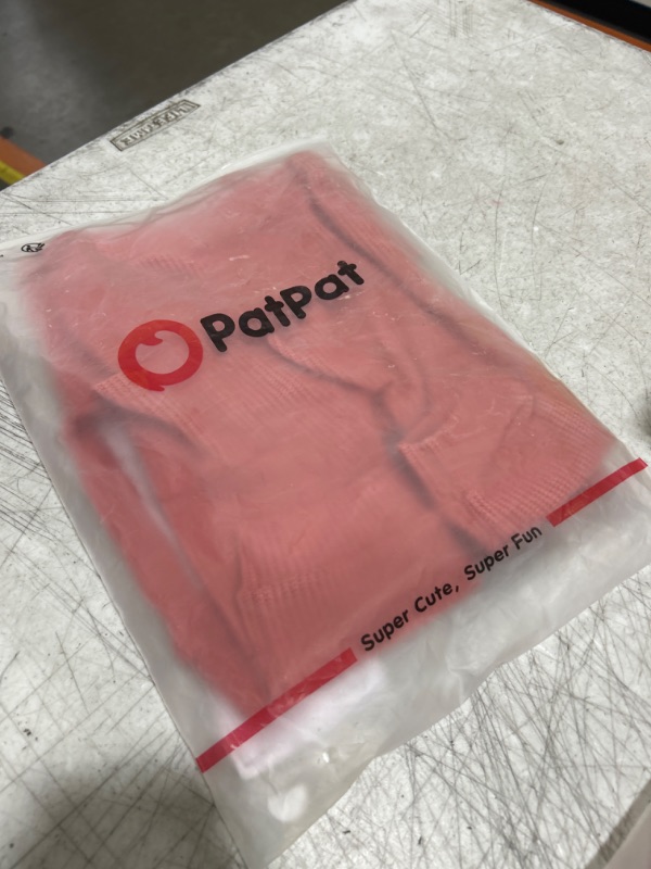 Photo 2 of AdoraCute by PatPat Baby Boy Girl Infant 2pcs Outfit Clothes Solid Color Long Sleeve Top Pant Sets 9-12 Months Coral