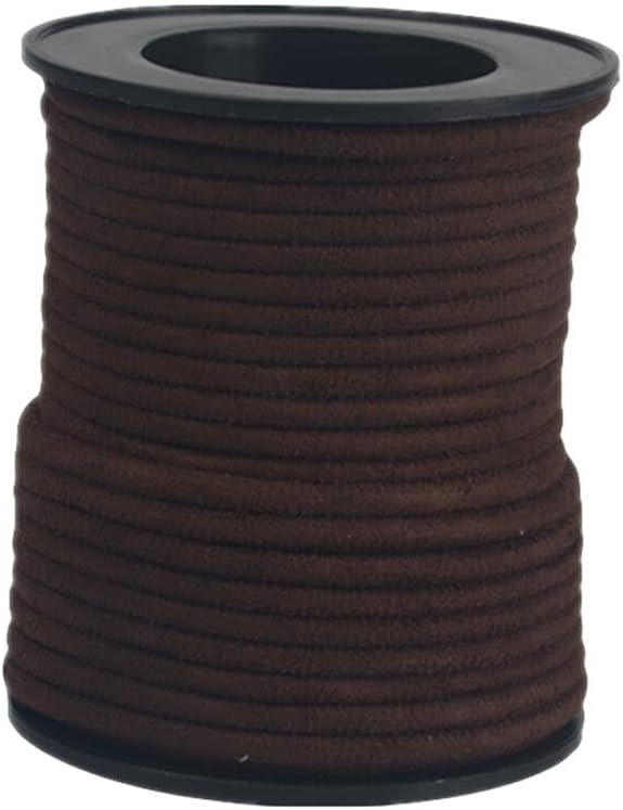 Photo 1 of 10 Yards of 3mm Man Made Suede Leather String: Perfect for DIY Jewelry Making Mid-Coffee
