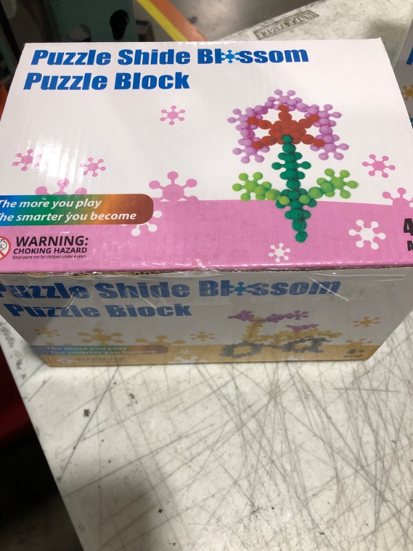 Photo 1 of puzzle shide blossom puzzle block