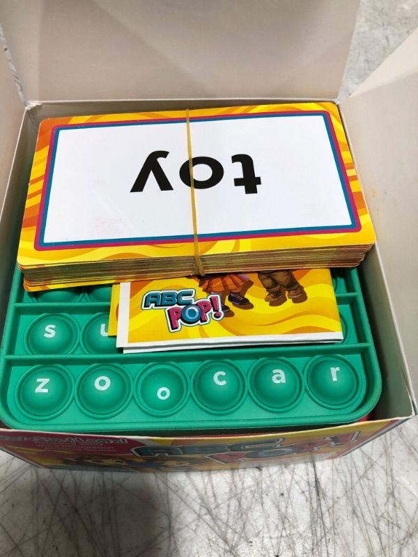 Photo 2 of Alphabet Pop Fidget Toy Letters ABC Numbers Learning and Educational Toys Square Sensory Toys Popper Games Gifts for Kids ADHD Autism 4 Packs Double Side(2 Alphabet Numbers and 2 Uppercase Lowercase)
