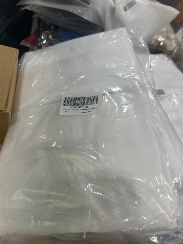 Photo 2 of 12 Pack Q5 Vacuum Bag Compatible for Roborock Q5 Q5+ Q7 Q7+ Q7 Max Q7 Max+ S7 MaxV+Clean Base Automatic Dirt Disposal Bags