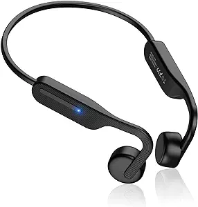 Photo 1 of Premium Bone Conduction Headphones Open-Ear Sport Headphones — Noise Cancelling Earphones - Built-in Mic Sweat Resistant Earphones Headset