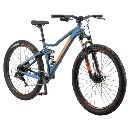 Photo 1 of Mongoose 27.5" Ledge Mountain Bike, 7 Speeds, Teal
