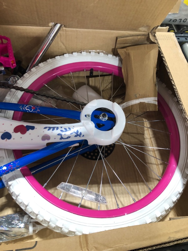 Photo 3 of Huffy 20-inch Sea Star Girls' Bike, Blue and Pink