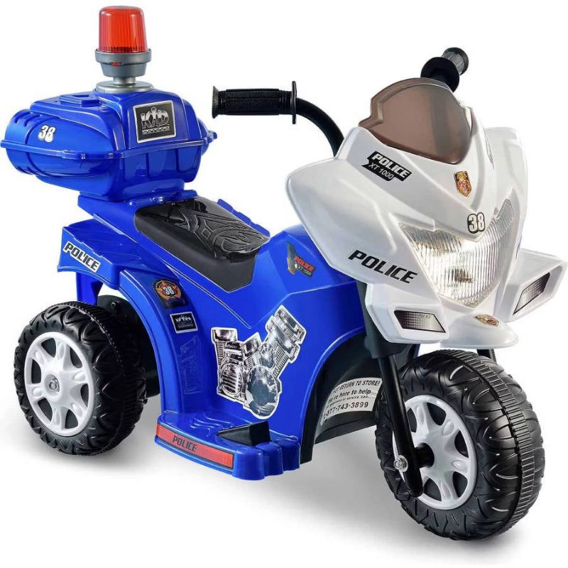 Photo 1 of Kid Motorz Lil Patrol 6V, Blue and White